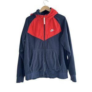 Nike Men's Sz XL Sportswear Polar Fleece Full Zip Winter Windrunner Jacket